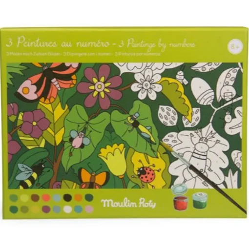 Schilderen op nummer de plantkundige - Le Jardin du Moulin