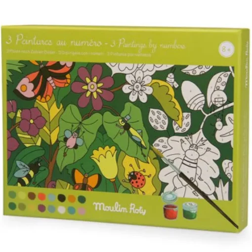 Schilderen op nummer de plantkundige - Le Jardin du Moulin