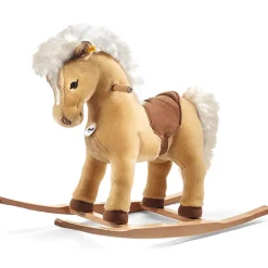 Schommelpaard Rocking Horse Franzi Beige - 70 Cm