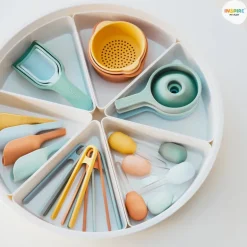 Sensorisch speelgoed Pastel Droppers - set van 6