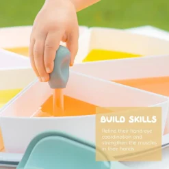 Sensorisch speelgoed Pastel Droppers - set van 6