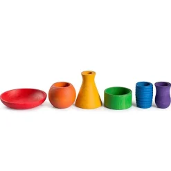 Set Houten Speelset Pots | Set Van 6
