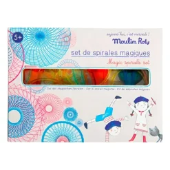 Set met magische spiralen Aujourd'hui c'est mercredi