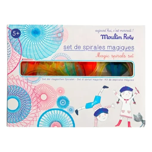 Set met magische spiralen Aujourd'hui c'est mercredi