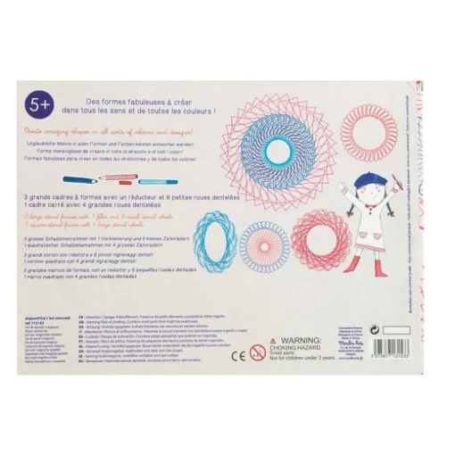 Set met magische spiralen Aujourd'hui c'est mercredi