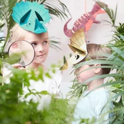 Set Van 8 Feesthoedjes | Dinosaur Kingdom Party Hats