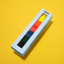 Set van 6 vingerwasco's Coloring Tools - Finger crayons