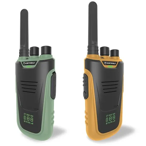 Set Van 2 Walkietalkies - Kidytalk Geel & Groen