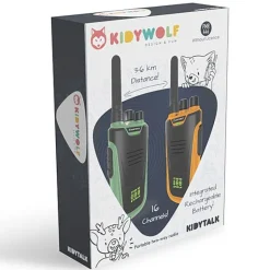 Set Van 2 Walkietalkies - Kidytalk Geel & Groen