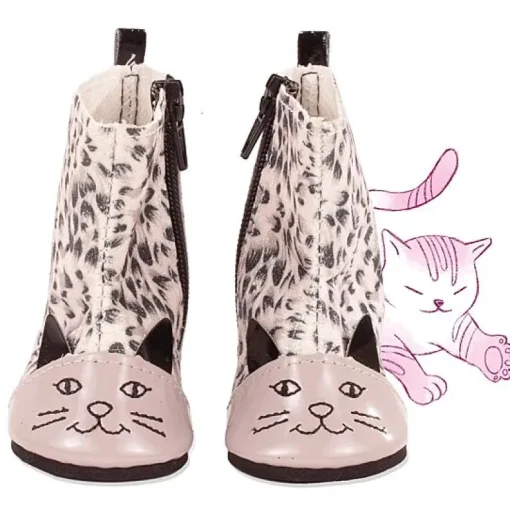 Shoes & Co, Laarzen "Miau", Babypoppen 42-46 Cm / Staanpoppen 45-50 Cm