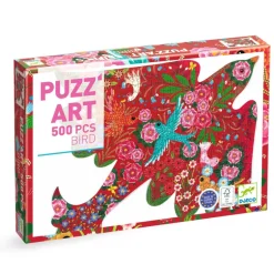 Silhouetpuzzel Puzz'Art Bird- 500 stukjes