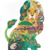 Silhouetpuzzel Puzz'Art Lion - 350 stukjes