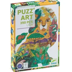 Silhouetpuzzel Puzz'Art Lion - 350 stukjes