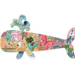 Silhouetpuzzel Puzz'Art Whale - 150 stukjes