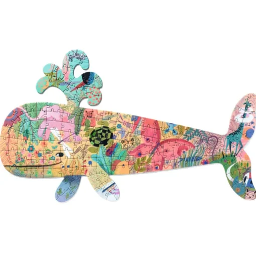 Silhouetpuzzel Puzz'Art Whale - 150 stukjes