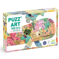 Silhouetpuzzel Puzz'Art Whale - 150 stukjes