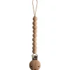 Siliconen EVA Fopspeenketting - Pale Taupe