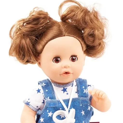 Sleepy Aquini, "Mein Stern", Bruin Haar, Slaapogen, 33 Cm