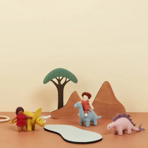 Speelfiguren Holdie Dinosaurs - set van 3