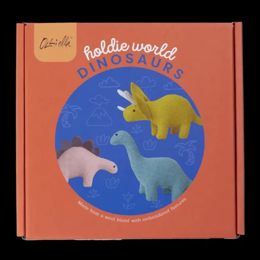 Speelfiguren Holdie Dinosaurs - set van 3