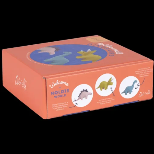 Speelfiguren Holdie Dinosaurs - set van 3
