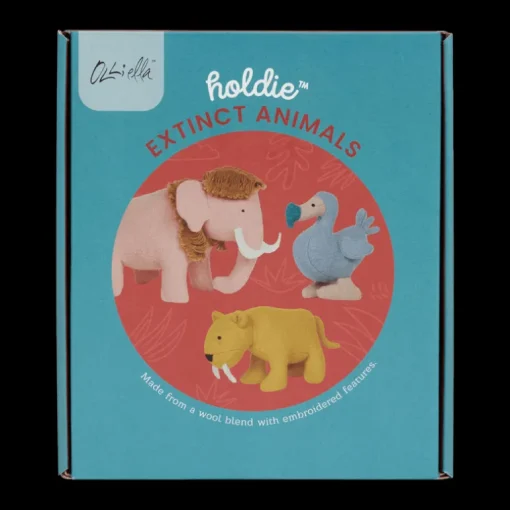 Speelfiguren Holdie Extinct Animals - set van 3