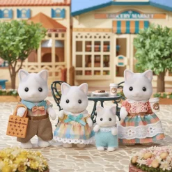 Speelfiguurtjes - Familie Latte Kat