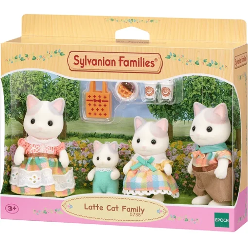 Speelfiguurtjes - Familie Latte Kat