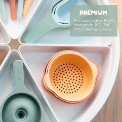 Speelkommetjes Nesting Bowls Green/Blue - set van 3