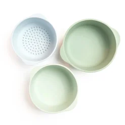 Speelkommetjes Nesting Bowls Green/Blue - set van 3