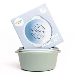 Speelkommetjes Nesting Bowls Green/Blue - set van 3