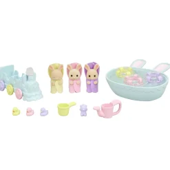 Speelset - Drieling baby crème konijn badspeelset