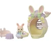 Speelset Easter Egg Hutch met 1 konijntje