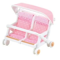 Speelset Sylvanian Families - Dubbele Kinderwagen