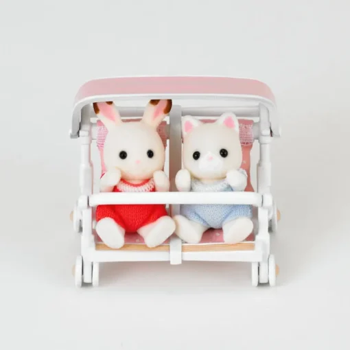 Speelset Sylvanian Families - Dubbele Kinderwagen