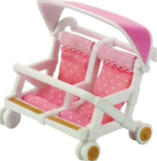 Speelset Sylvanian Families - Dubbele Kinderwagen