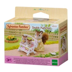 Speelset Sylvanian Families - Dubbele Kinderwagen