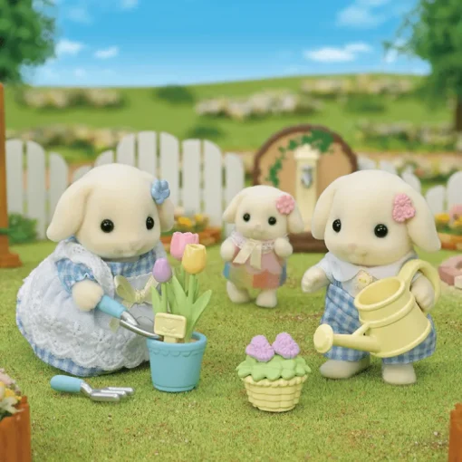Speelset Tuinierenset- Bloemen Hangoorkonijn Broer & Zus