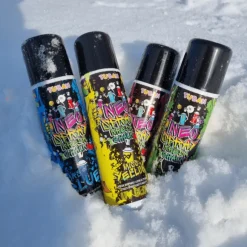 Spuitbus met stoepkrijt Neo Chalk Spray – 150 ml - Geel