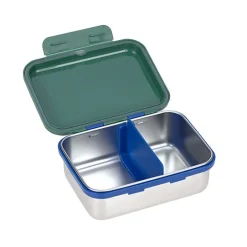 Stalen Brooddoos - Lunchbox Stainless Steel Little Gang Rainbow Green
