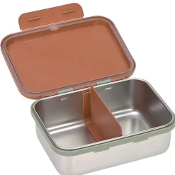 Stalen Brooddoos | Lunchbox Stainless Steel Happy Prints Caramel