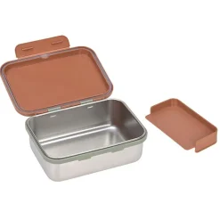Stalen Brooddoos | Lunchbox Stainless Steel Happy Prints Caramel