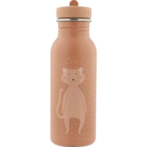 Stalen Drinkfles Mrs. Cat - 500 ml