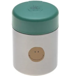 Stalen foodjar Happy Rascals Smile Green - 315 ml