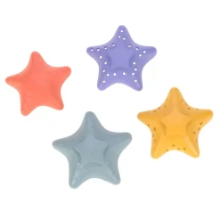 Stapelspeeltje Stacking Toy - Starfish Pink Lilac Yellow Blue