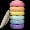 Stapelstein Rainbow Set Pastel - set van 6 + 1 GRATIS balansbord Confetti