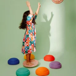 Stapelstein® SPECIAL Rainbow Classic Compleet Set van 6+1 + GRATIS Balansbord