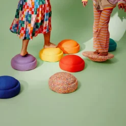 Stapelstein® SPECIAL Rainbow Classic Compleet Set van 6+1 + GRATIS Balansbord