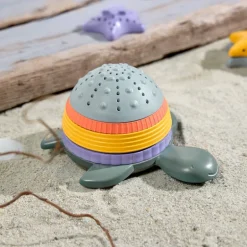Stapelwaterspeeltje - Stacking Toy Turtle green