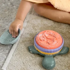 Stapelwaterspeeltje - Stacking Toy Turtle green